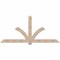 Ekena Millwork Redmond Smooth Timber Gable Bracket, Douglas Fir, 96"W x 44"H x 1 1/2"D x 5 1/2"F, 11/12 Pitch GBW096X44X0206RED00SDF - alternate 1
